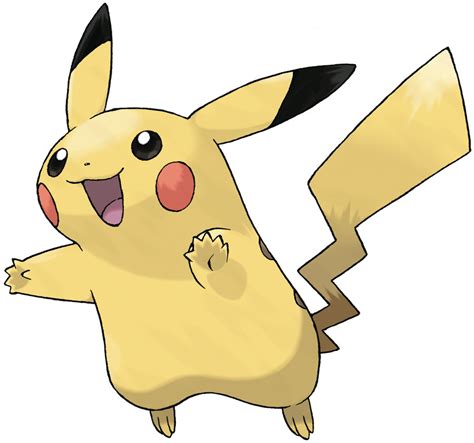 Pikachu official artwork gallery